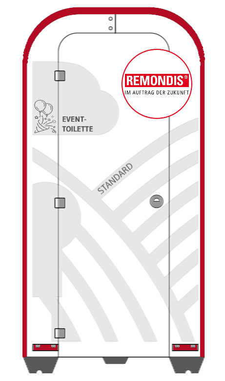 Eventtoilette - Standard (Pauschalpreis)