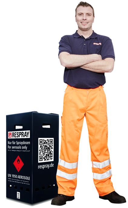 Regelmäßige Spraydosenentsorgung