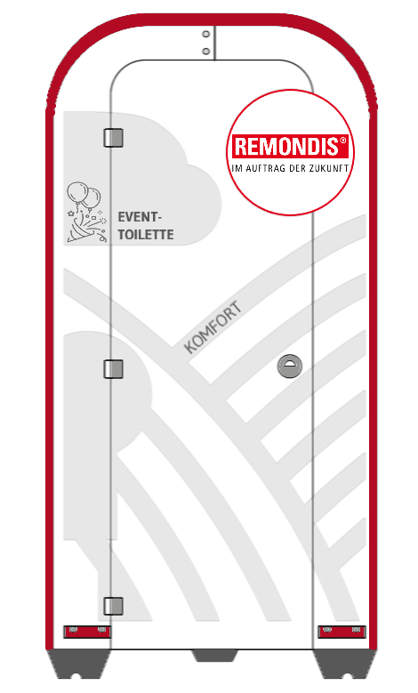 Eventtoilette - Komfort (Pauschalpreis)